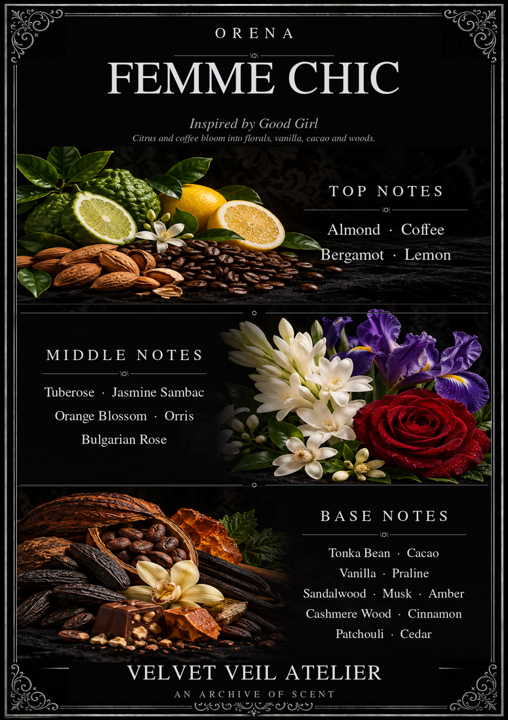 Femme Chic by Orena Fragrances | Scented Body Oil Decant