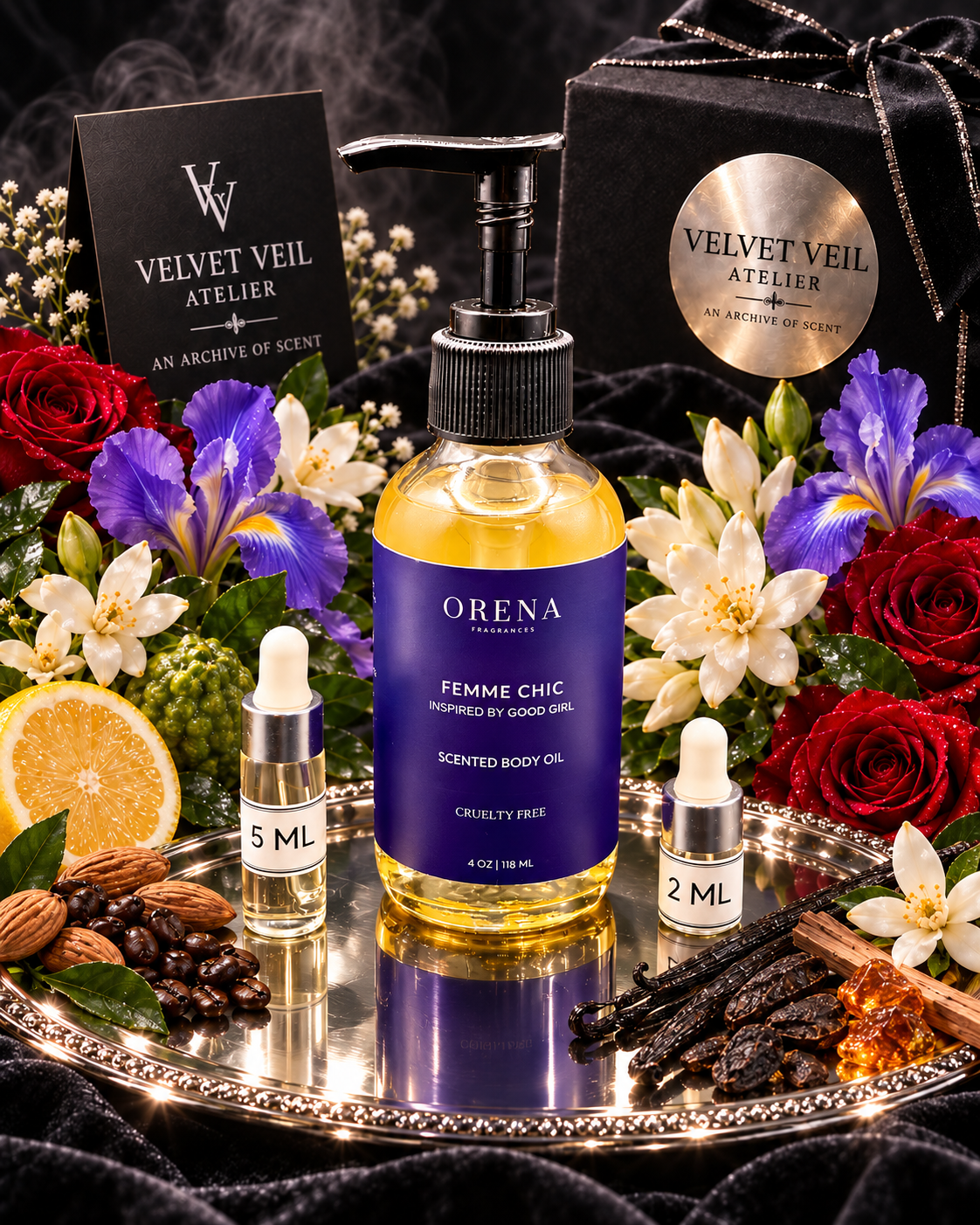 Femme Chic by Orena Fragrances | Scented Body Oil Decant