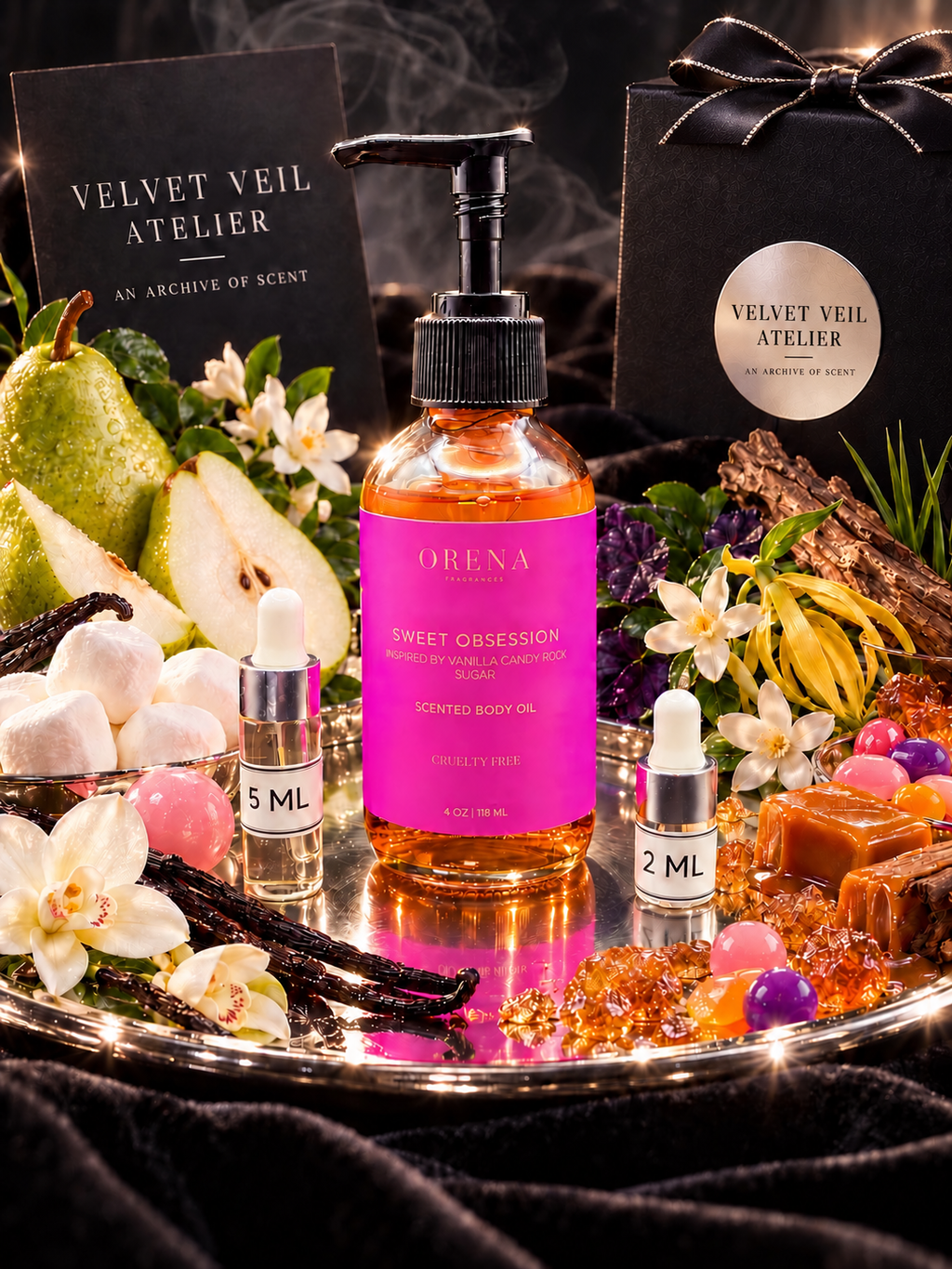 Orena Fragrances Sweet Obsession Body Oil Decant | 2 mL & 5 mL
