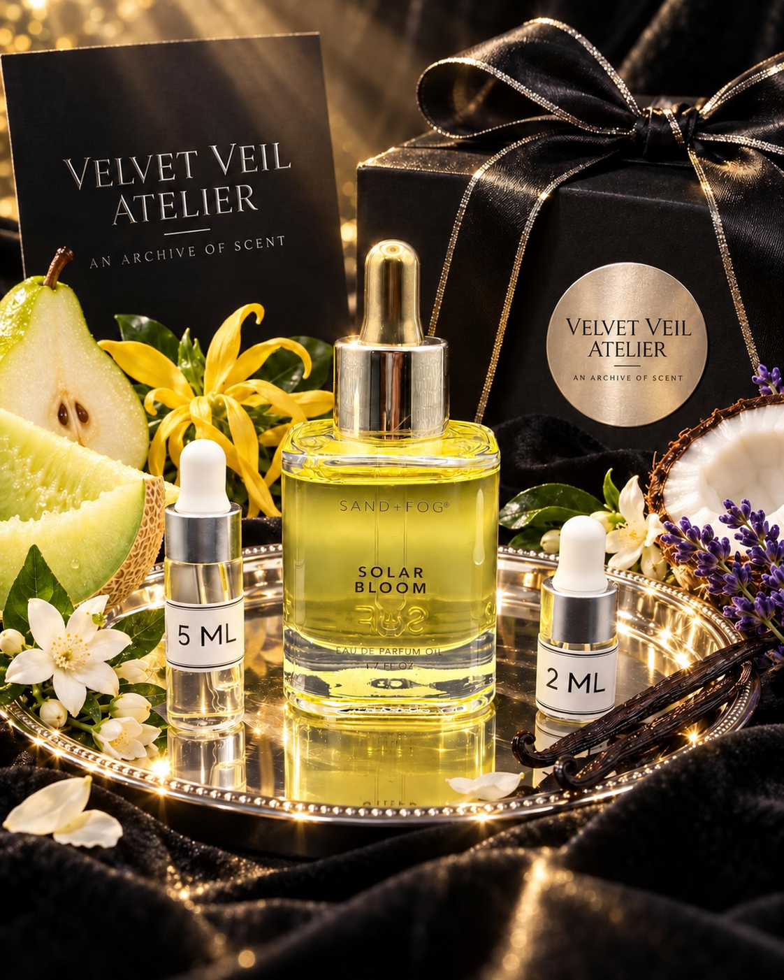 Sand + Fog Solar Bloom Perfume Oil Decant | 2 mL & 5 mL